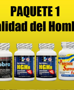 Paquete 1 Vitalidad para el Hombre