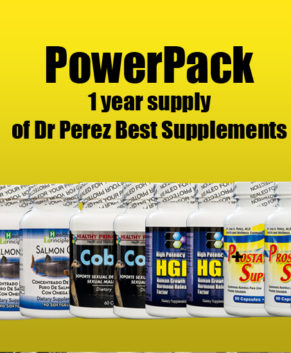 Dr Perez Power Pack 12 Supplements